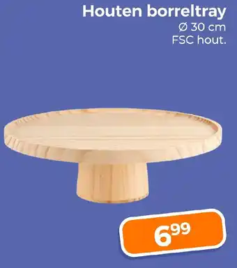 Trekpleister Houten borreltray aanbieding