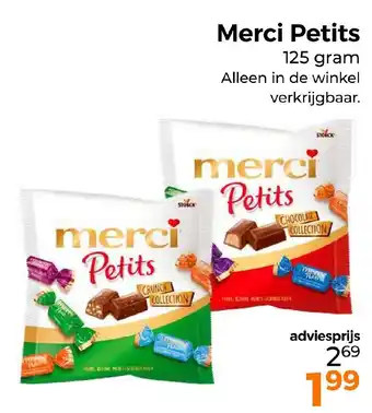 Trekpleister Merci Petits aanbieding