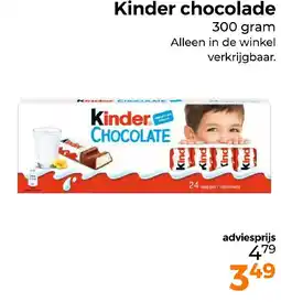 Trekpleister Kinder chocolade aanbieding