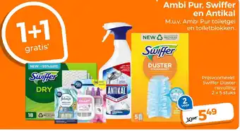 Trekpleister Ambi Pur, Swiffer en Antikal aanbieding