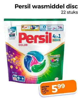 Trekpleister Persil wasmiddel disc aanbieding