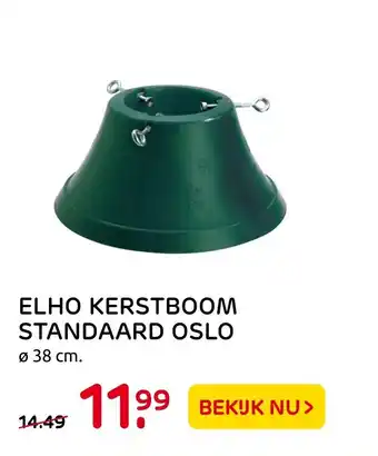 Praxis Elho kerstboom standaard oslo 38 cm aanbieding