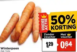 Vomar Voordeelmarkt Winterpeen aanbieding