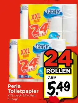 Vomar Voordeelmarkt Perla Toiletpapier aanbieding