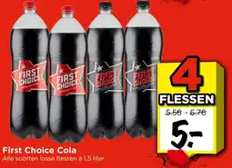 Vomar Voordeelmarkt First Choice Cola aanbieding