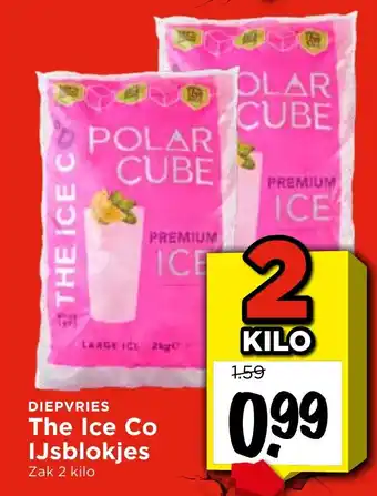 Vomar Voordeelmarkt The Ice Co IJsblokjes aanbieding