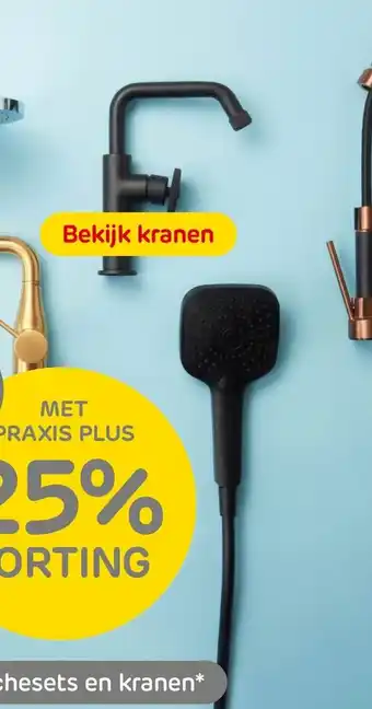 Praxis Bekijk kranen aanbieding