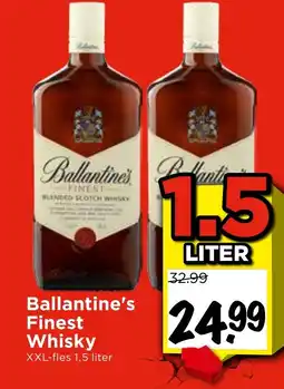 Vomar Voordeelmarkt Ballantine's Finest Whisky aanbieding