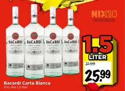 Vomar Voordeelmarkt Bacardi Carta Blanca aanbieding