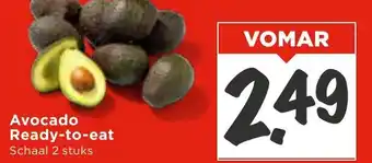 Vomar Voordeelmarkt Avocado Ready-to-eat aanbieding