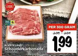 Vomar Voordeelmarkt Schouderkarbonade aanbieding