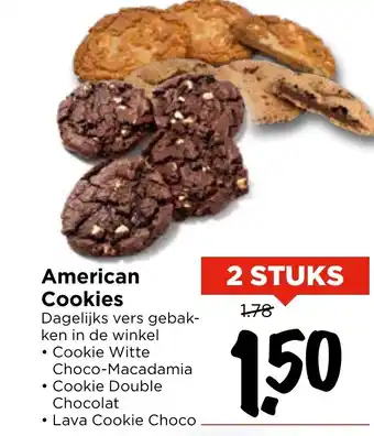 Vomar Voordeelmarkt American Cookies aanbieding