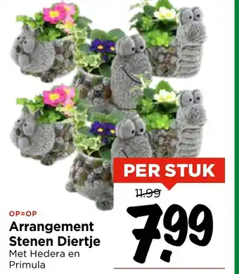 Vomar Voordeelmarkt Arrangement Stenen Diertje aanbieding