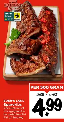 Vomar Voordeelmarkt Spareribs aanbieding