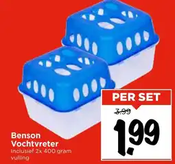 Vomar Voordeelmarkt Benson Vochtvreter aanbieding