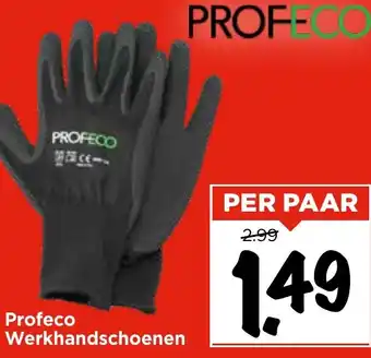 Vomar Voordeelmarkt Profeco Werkhandschoenen aanbieding