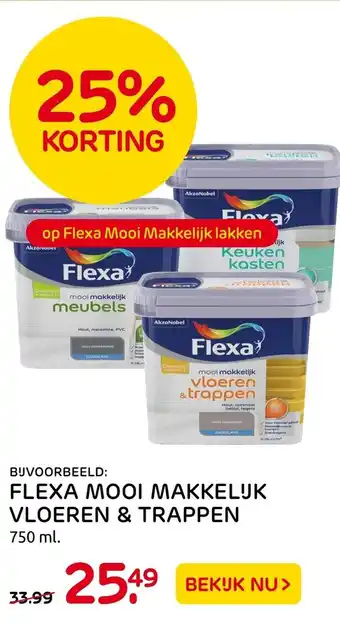 Praxis Flexa mooi makkelijk vloeren & trappen 750 ml aanbieding