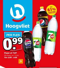 Hoogvliet Pepsi of 7UP aanbieding