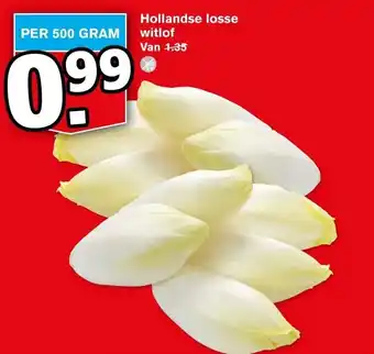 Hoogvliet Hollandse losse witlof aanbieding