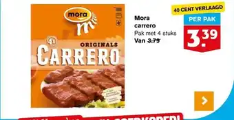 Hoogvliet Mora carrero aanbieding