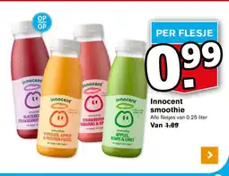 Hoogvliet Innocent smoothie aanbieding