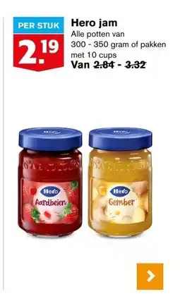 Hoogvliet Hero jam aanbieding