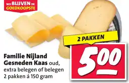 Nettorama Familie Nijland Gesneden Kaas aanbieding