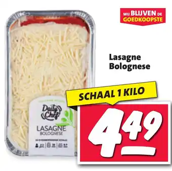 Nettorama Lasagne Bolognese aanbieding