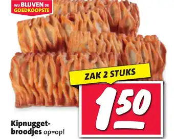 Nettorama Kipnugget broodjes aanbieding