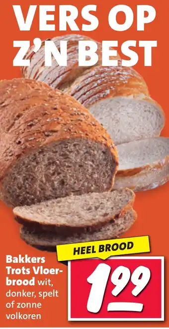 Nettorama Bakkers Trots Vloer brood aanbieding