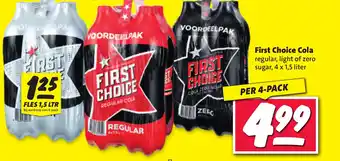 Nettorama First Choice Cola aanbieding