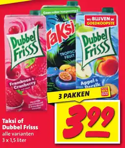 Nettorama Taksi of Dubbel Frisss aanbieding