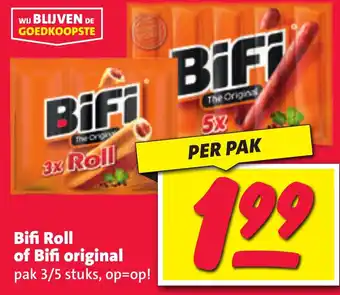 Nettorama Bifi Roll of Bifi original aanbieding