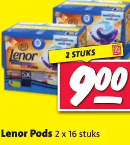 Nettorama Lenor Pods aanbieding