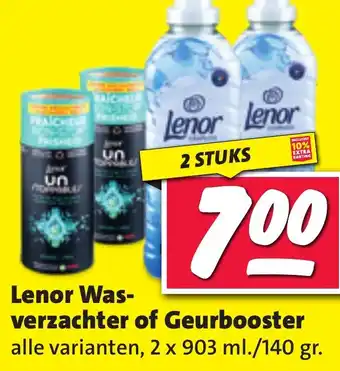 Nettorama Lenor Wasverzachter of Geurbooster aanbieding