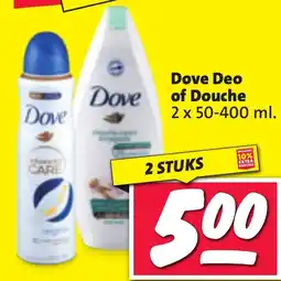 Nettorama Dove of Douche aanbieding