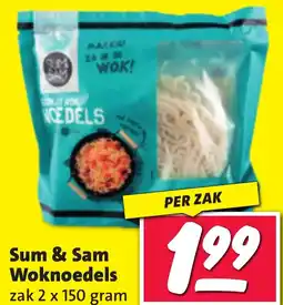 Nettorama Sum & Sam Woknoedels aanbieding