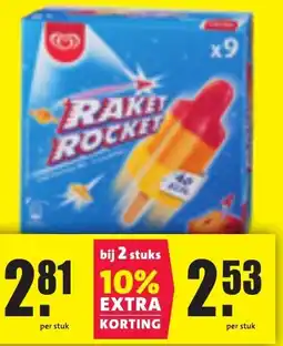 Nettorama RAKET ROCKET aanbieding