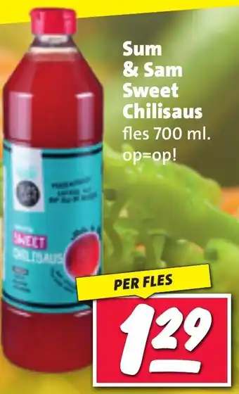 Nettorama Sum & Sam Sweet Chilisaus aanbieding