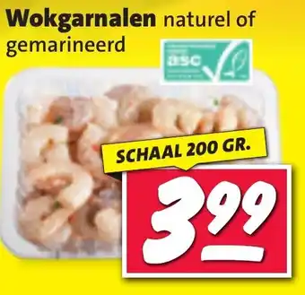 Nettorama Wokgarnalen aanbieding