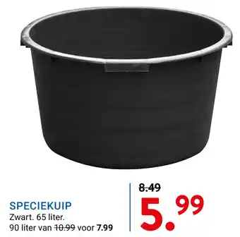 Kluswijs Speciekuip aanbieding