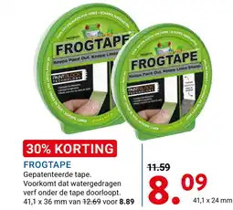 Kluswijs Frogtape aanbieding