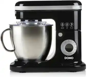 Bol.com Domo DO1023KR - Keukenmachine - 1200W - 6L - Heavy-duty - Zwart aanbieding