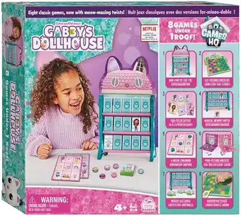 Bol.com Gabby's Poppenhuis - Spellencentrum - Met 8 klassieke spellen - Gabbys Poppenhuis aanbieding