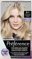 Bol.com Préférence Cool Blondes 8.1 Licht Asblond Permanente Haarverf aanbieding