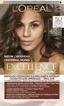 Bol.com Excellence Universal Nudes Universeel Lichtbruin Haarkleuring aanbieding