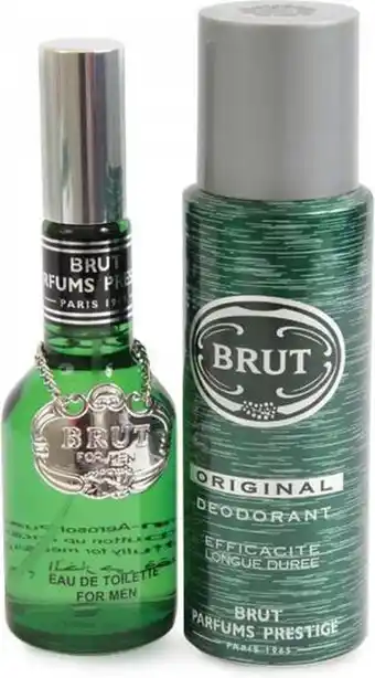 Bol.com Brut Original Eau de Toilette LUXE 100 ML & Deo Spray - Set aanbieding