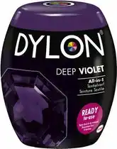 Bol.com DYLON Wasmachine Textielverf Pods - Deep Violet - 350g aanbieding