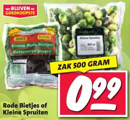 Boni Rode Bietjes of Kleine Spruiten aanbieding