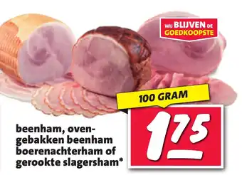 Boni beenham, ovengebakken beenham boerenachterham of gerookte slagersham aanbieding